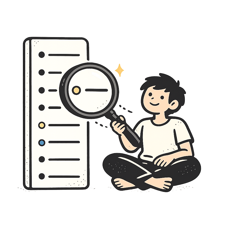 Searching a list of sent messages and their delivery status